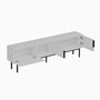 Hanah Home Soporte de TV Ramsey - Blanco